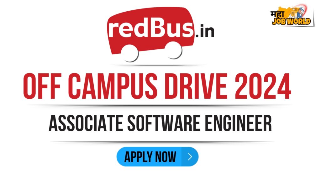 RedBus Off Campus Drive 2024