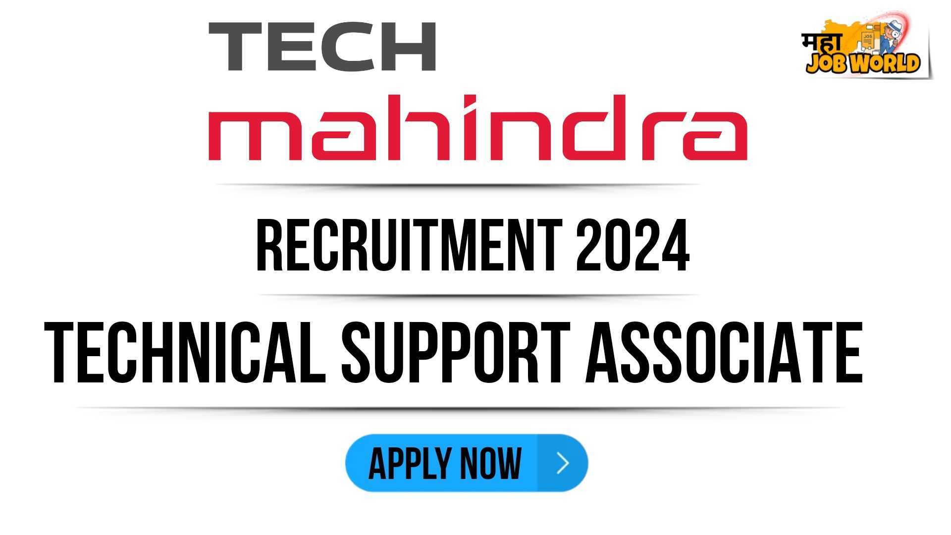 Tech Mahindra Recruitment 2024